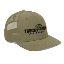 Load image into Gallery viewer, Trucker Cap Black "TT" Logo